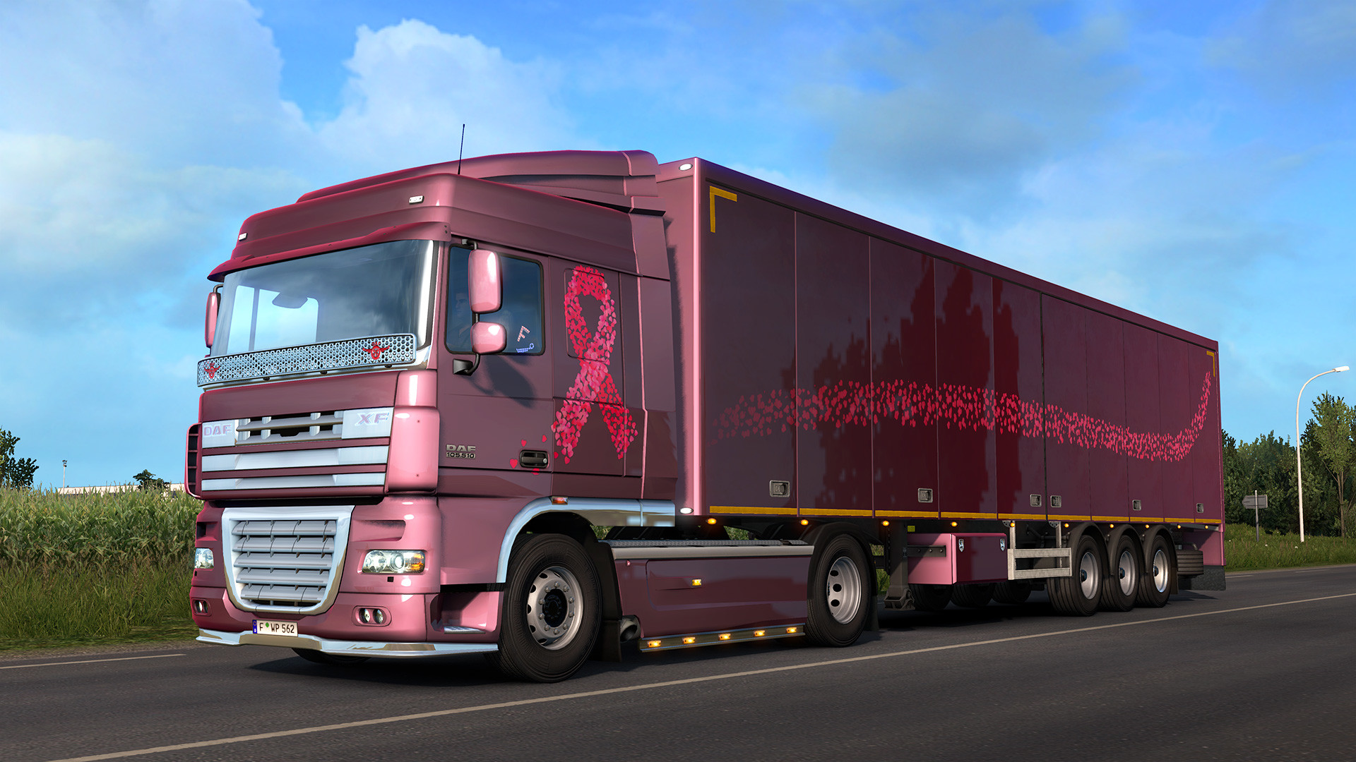 Euro Truck Simulator 2 - Pink Ribbon Charity Pack Download Free